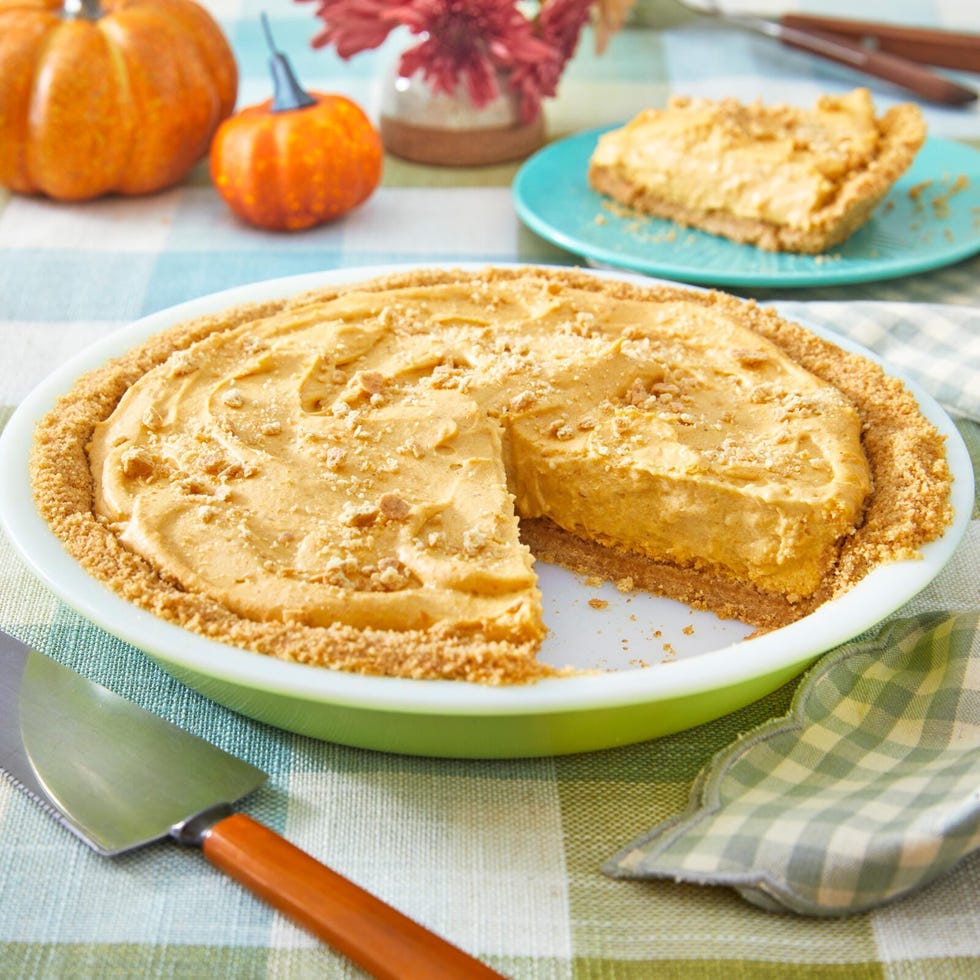 pumpkin cream pie fall dessert