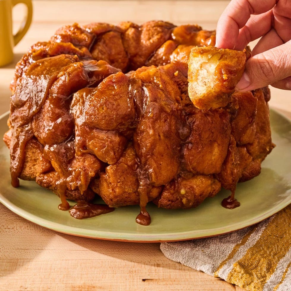 pumpkin spice monkey bread fall dessert