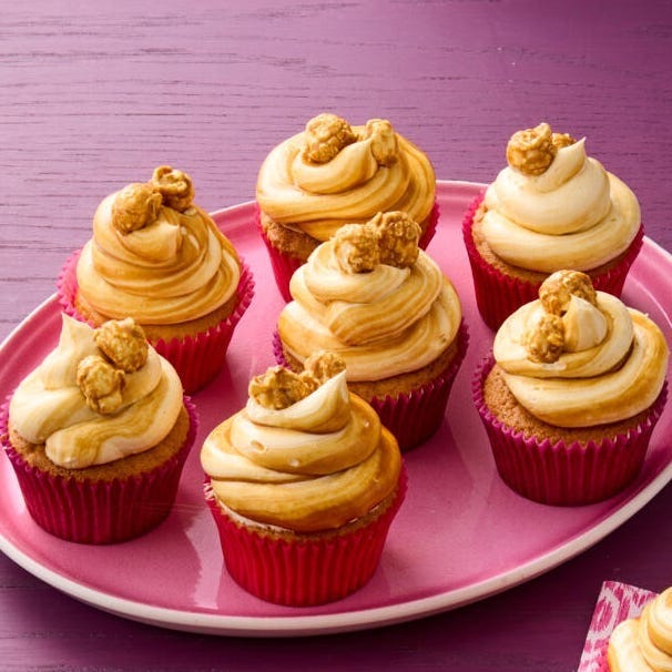 salted caramel cupcakes fall dessert