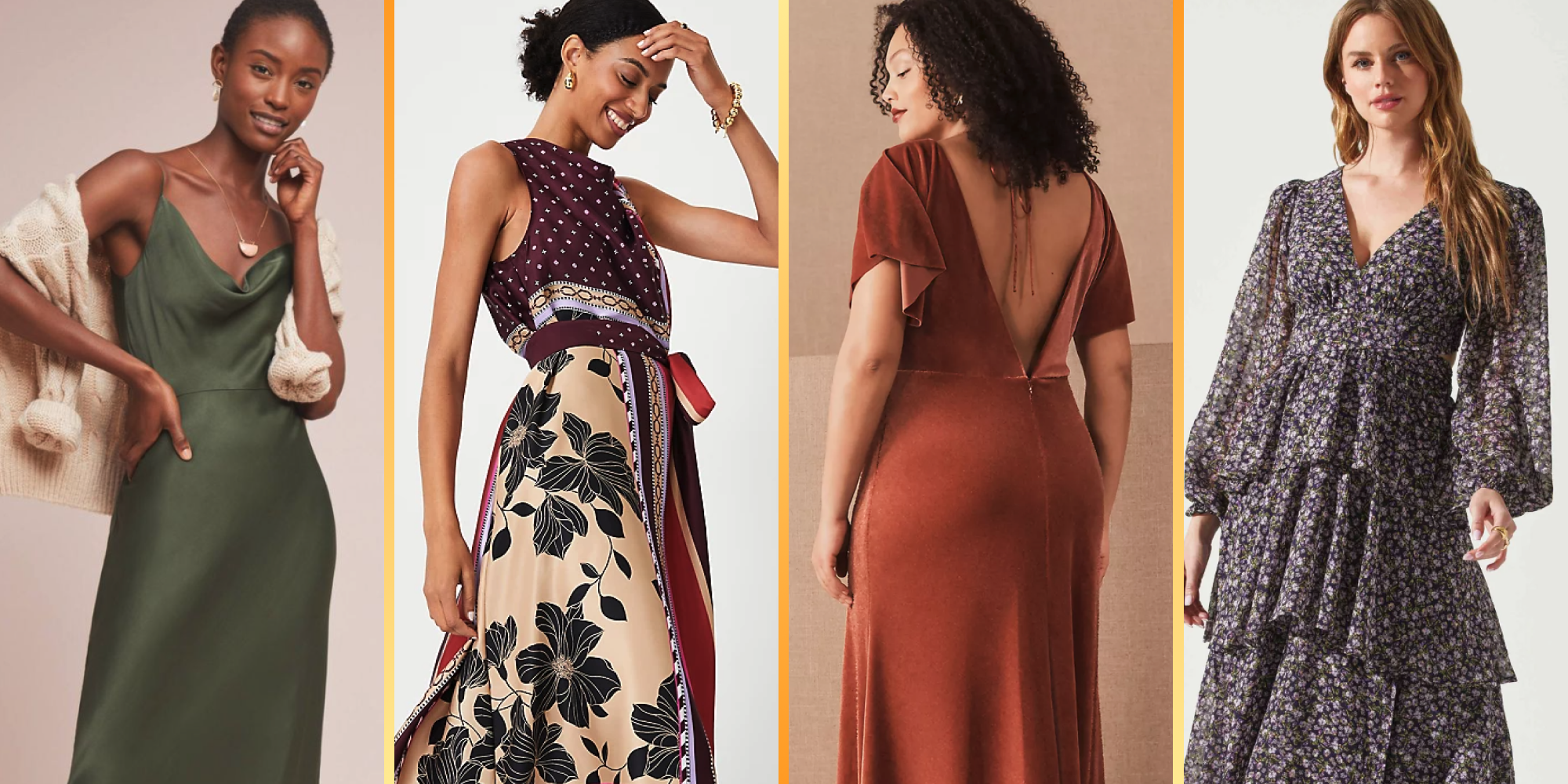 37 Best Fall Wedding Guest Dresses We're in Love With