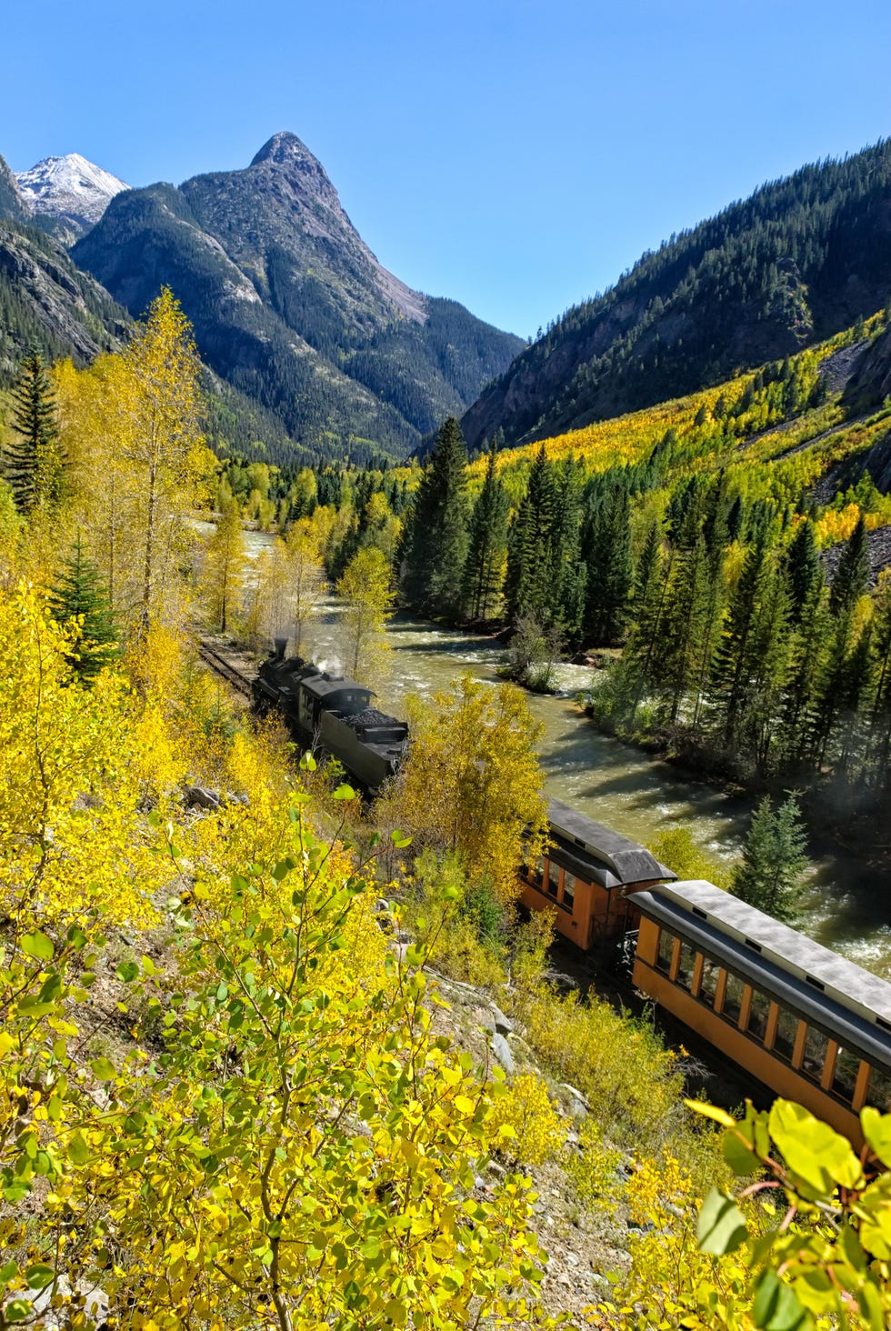 fall foliage train rides silverton durango railroad