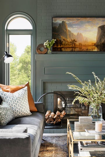 fall mantel decor