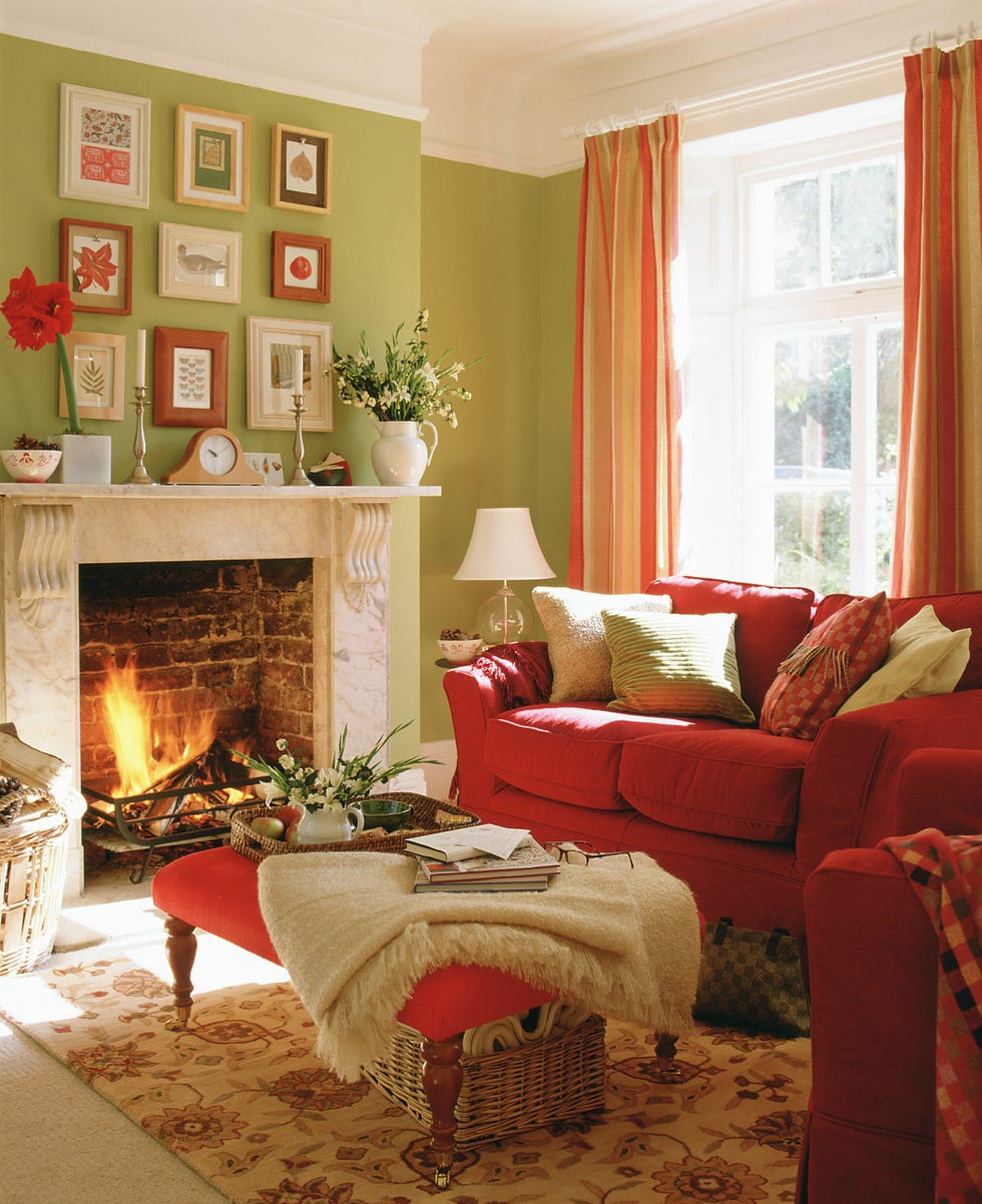 fall mantel decor