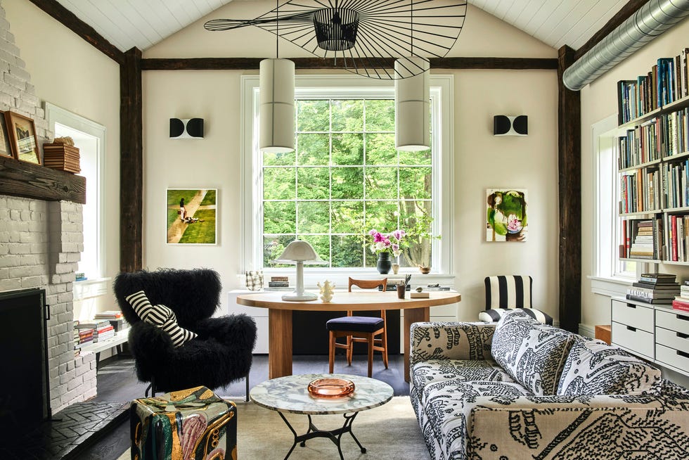 designer kristin fine’s 12 year old modern farmhouse in westport, connecticut