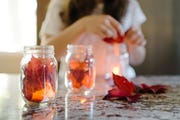 fall mason jar crafts