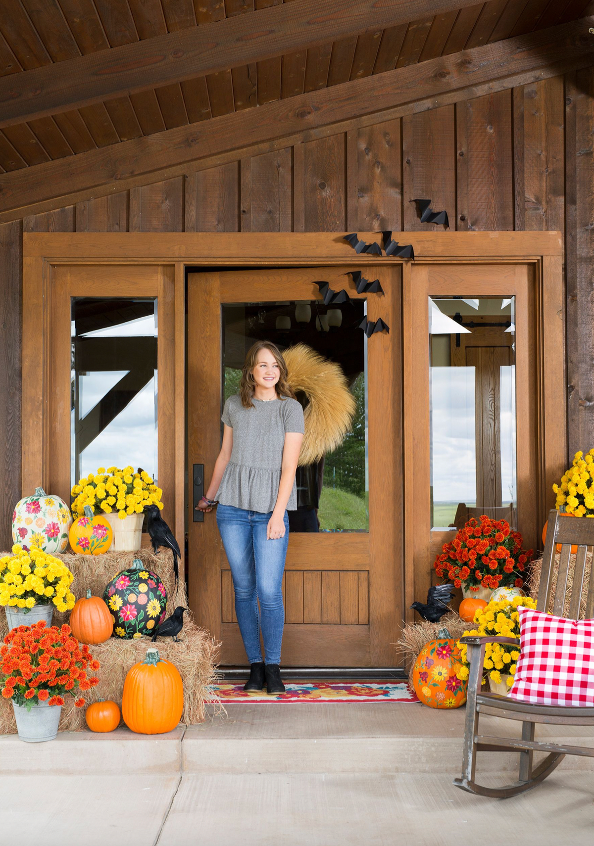 Deals Pioneer woman fall pumpkin decor bundle