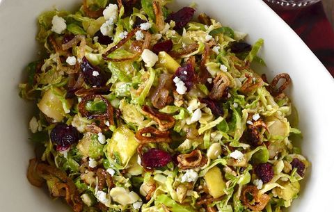 Fall Shredded Brussels Sprouts Salad