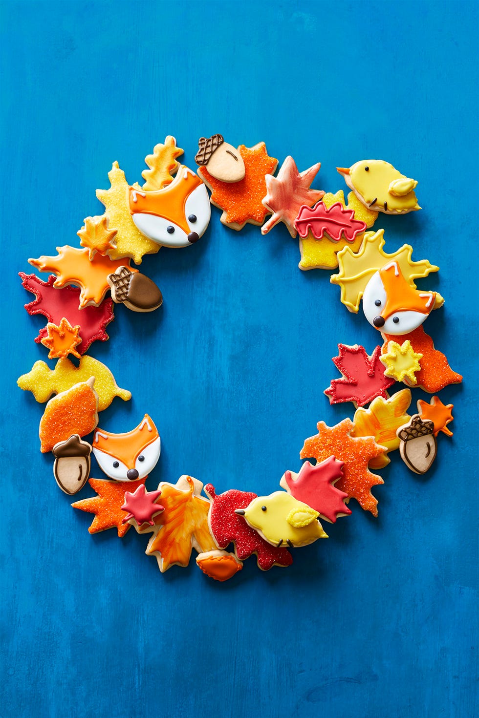 fall sugar cookies