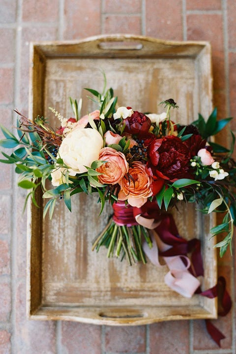43 Fall Wedding Bouquets - Fall Flowers For Wedding Bouquets