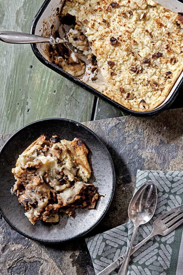 falso pastel de carne al horno