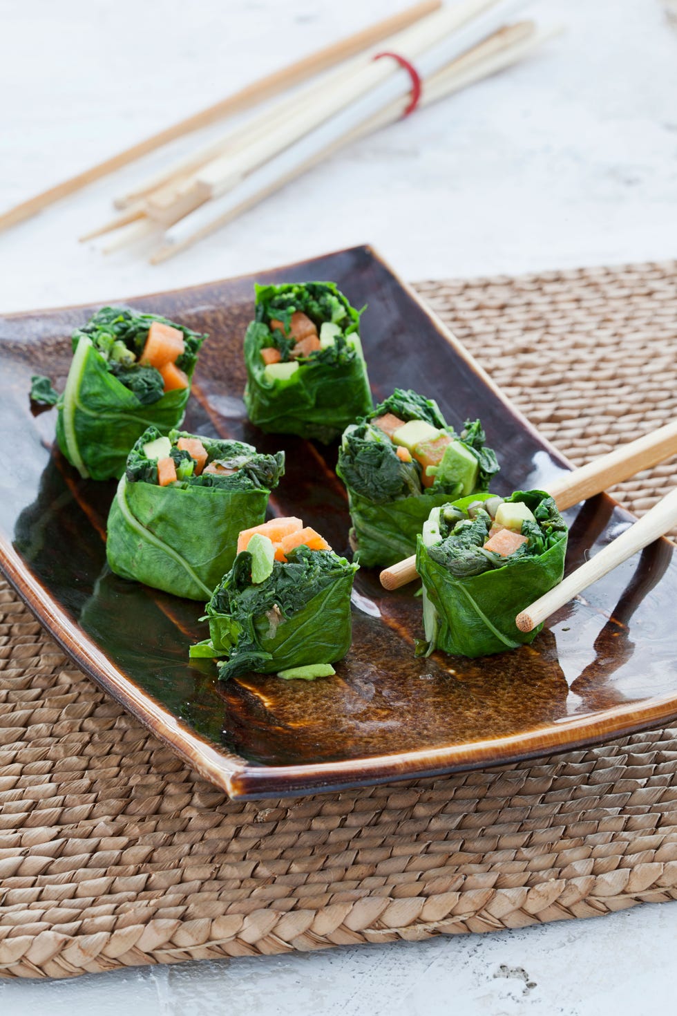 falso sushi vegetal