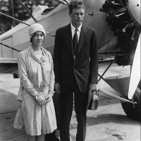 Charles Lindbergh and his Wife Anne Morrow Lindbergh