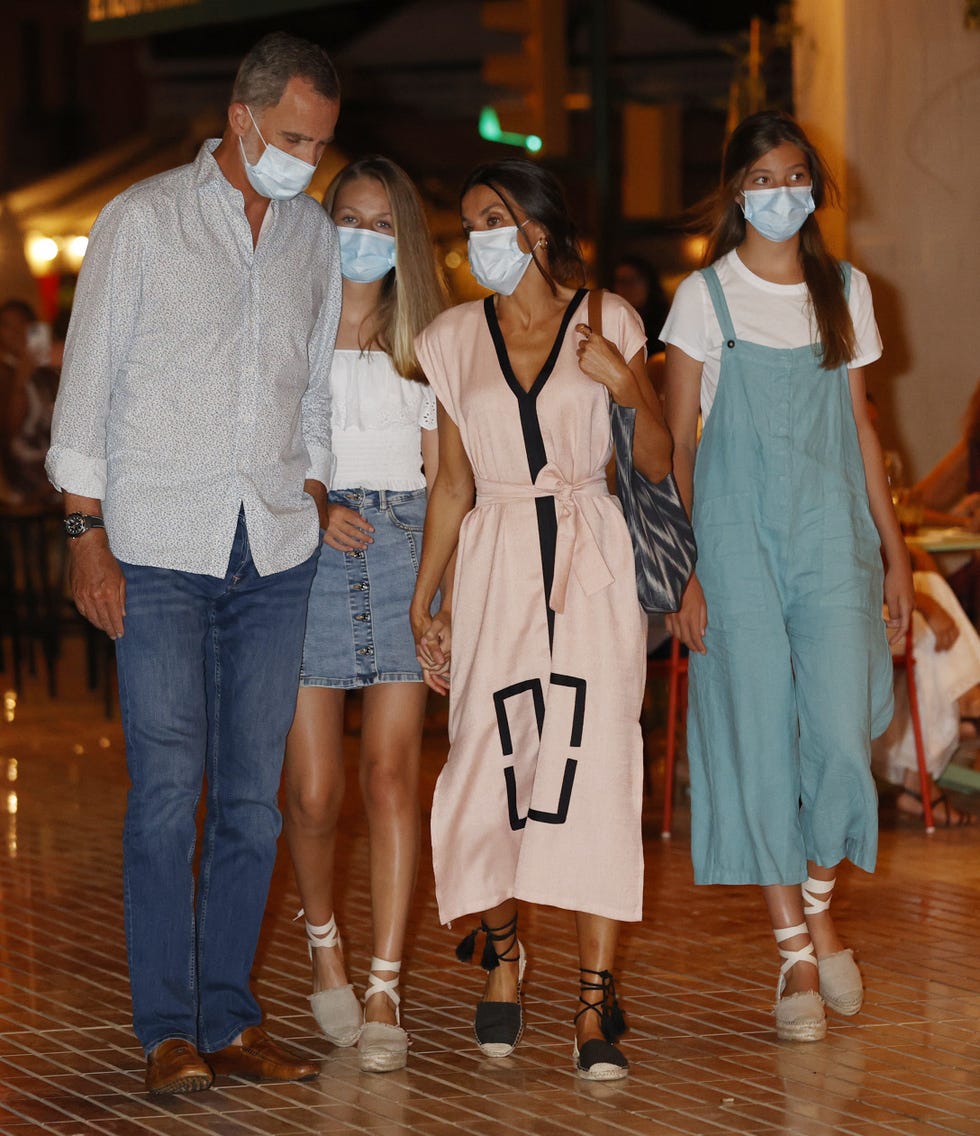 la familia real en palma