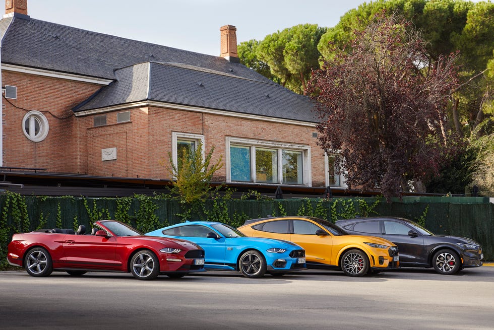 familia ford mustang en madrid