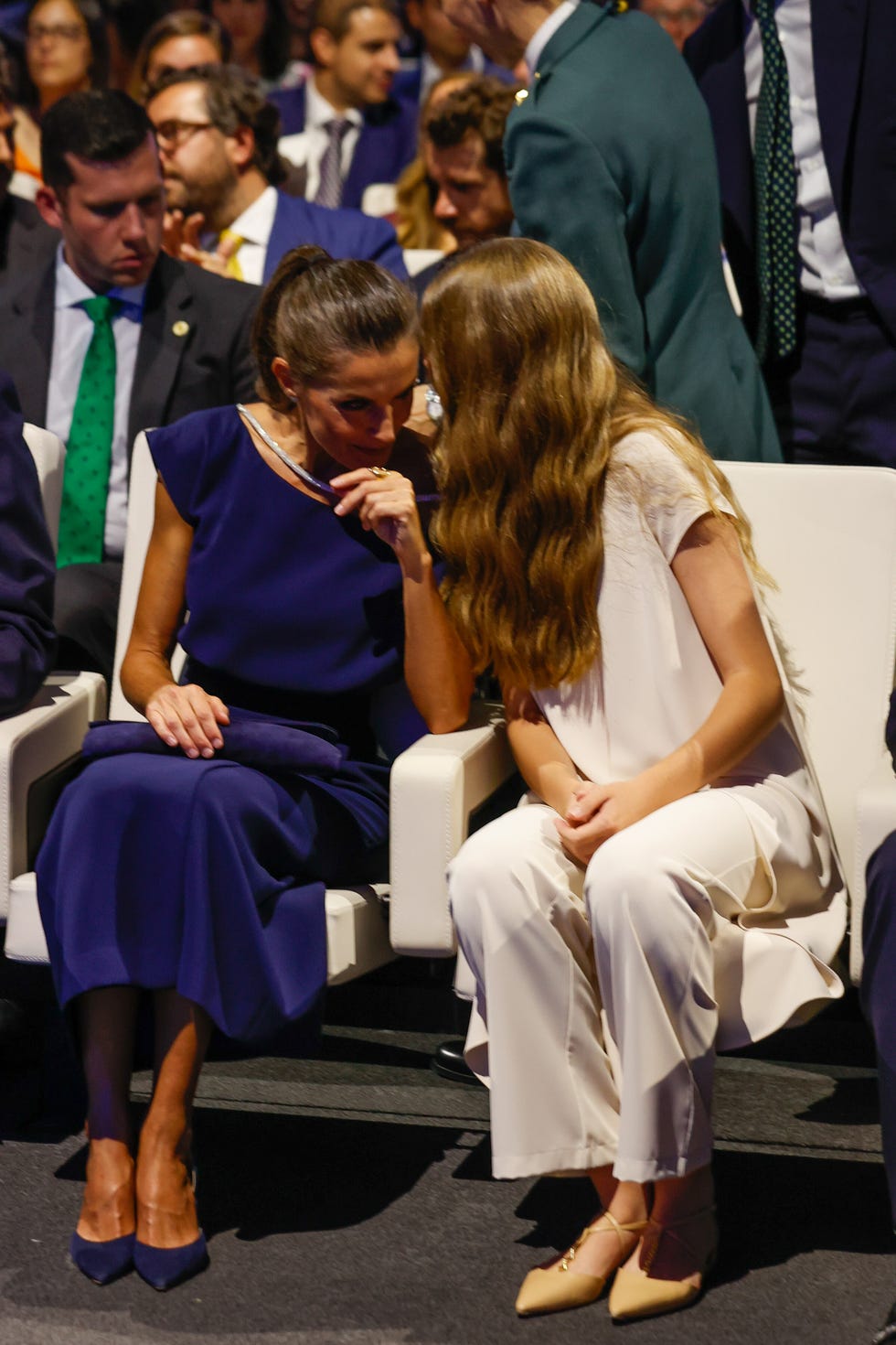 reina letizia e infanta sofía