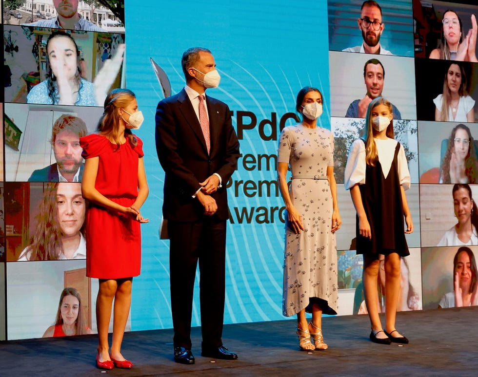 leonor en los premios fundación princesa de girona