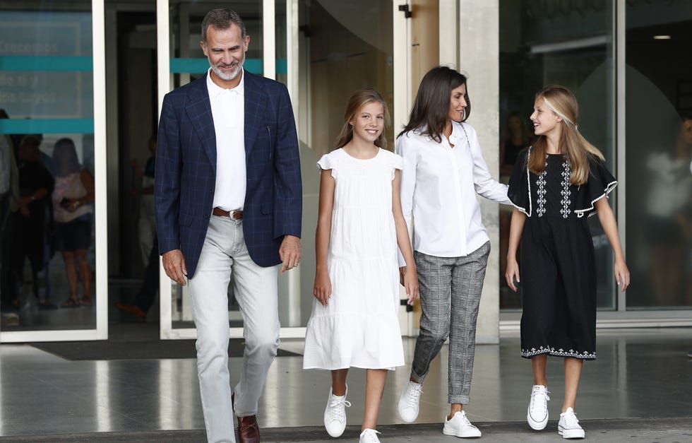 los reyes y sus hijas