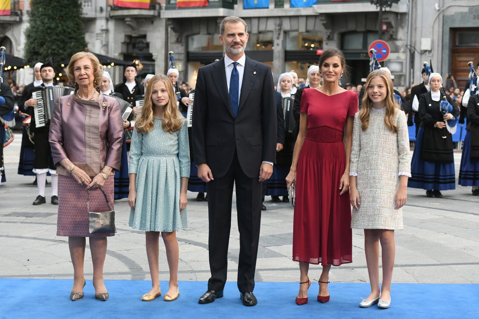 familia real, familia real española, premios princesa de asturias