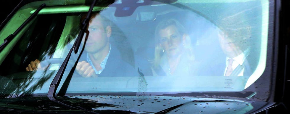 familiares llegan a balmoral