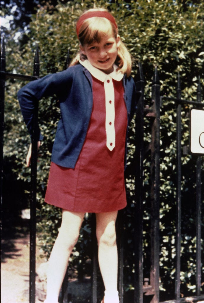 Lady Diana Spencer in Cadogan Place Gardens, London lady diana spencer in cadogan place gardens, london