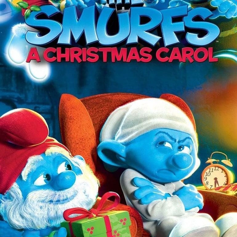 best kids christmas movies the smurfs a christmas carol