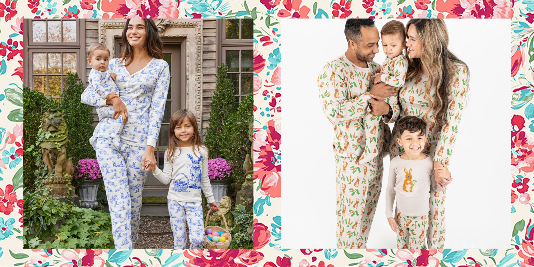 20 Best Matching Easter Pajamas For The Family 2024   Family Easter Pajamasat0 75x 65bc228290348 