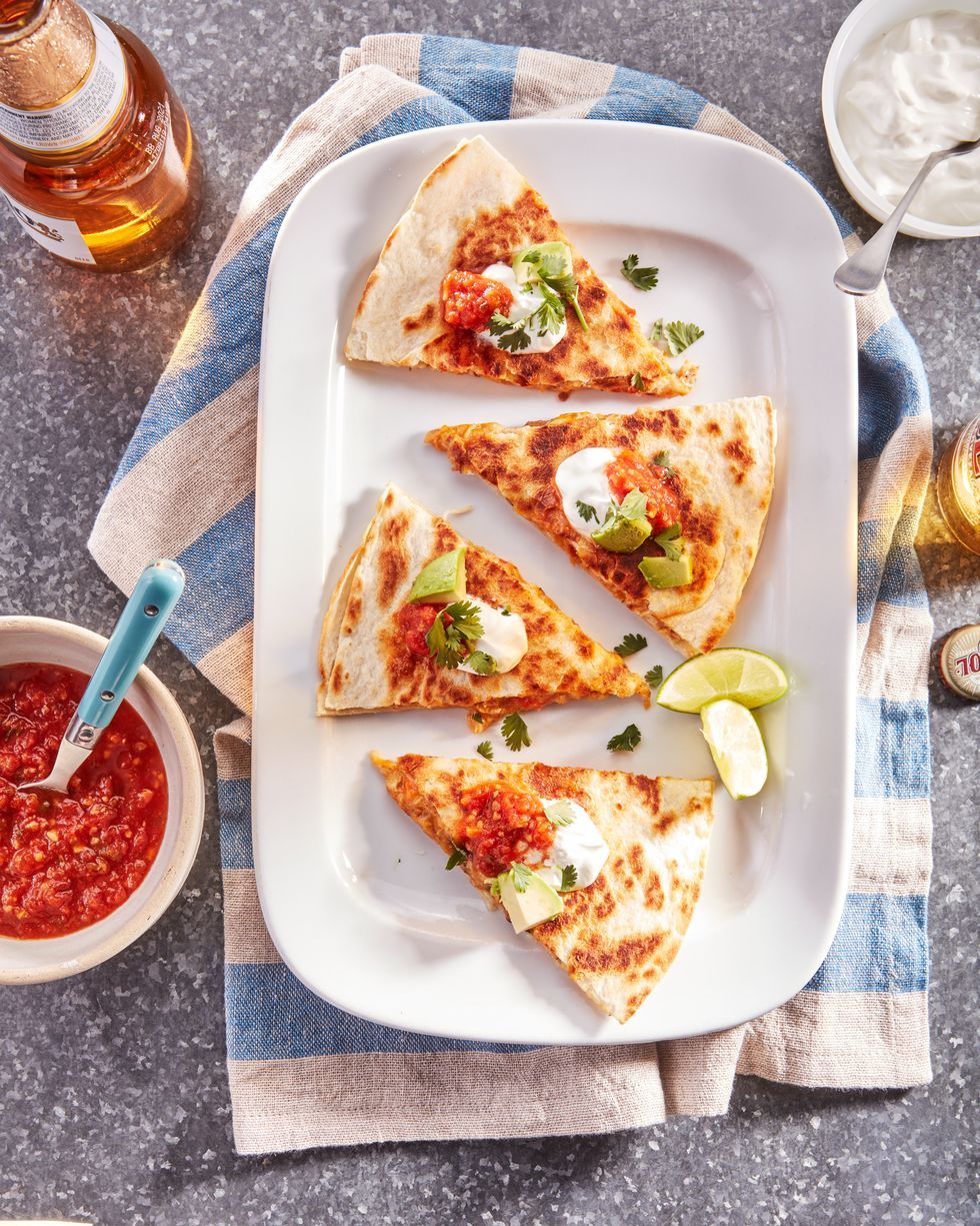 the smartest, tastiest way to make chicken quesadillas