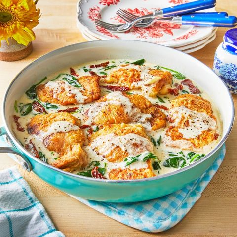 family meal ideas chicken florentine