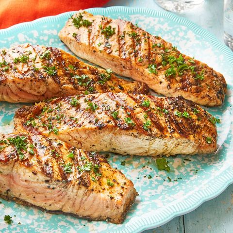 family meal ideas grilled salmon