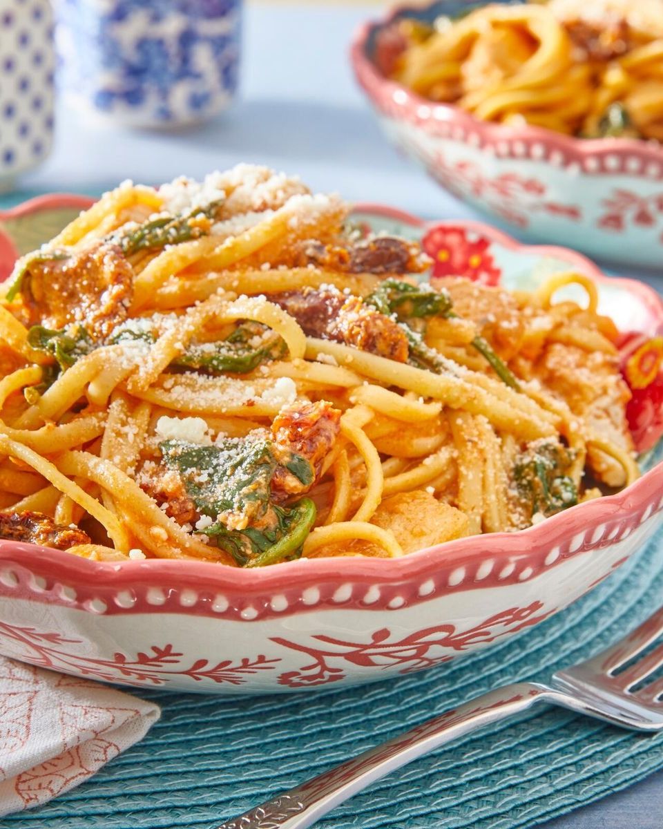family meal ideas sun dried tomato pasta