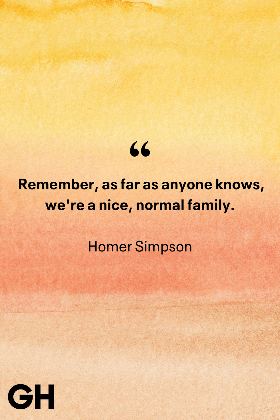 quote from homer simpson about family perception