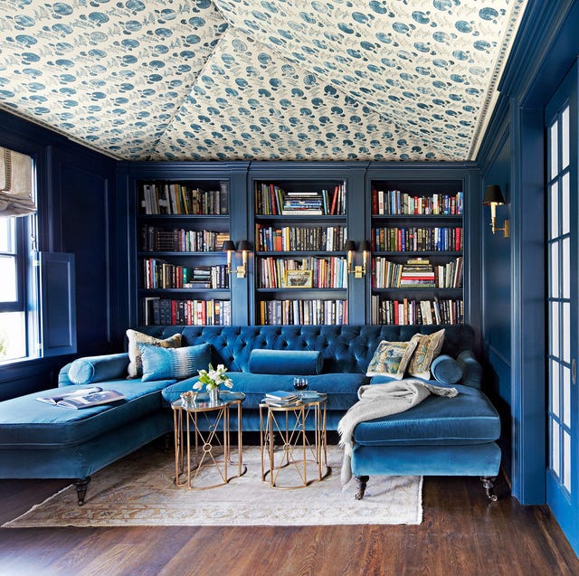 blue family room