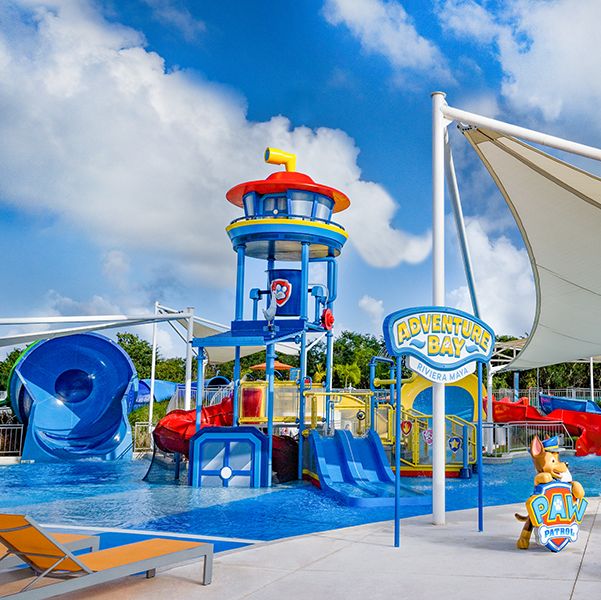 a paw patrolthemed water park at the nickelodeon hotels  resorts, a good housekeeping pick for best family vacation destinations