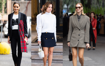 las famosas mejor vestidas de la semana de la moda de milán