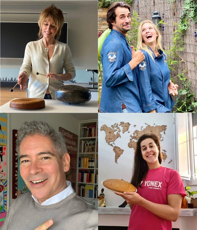 Famosos en la cocina