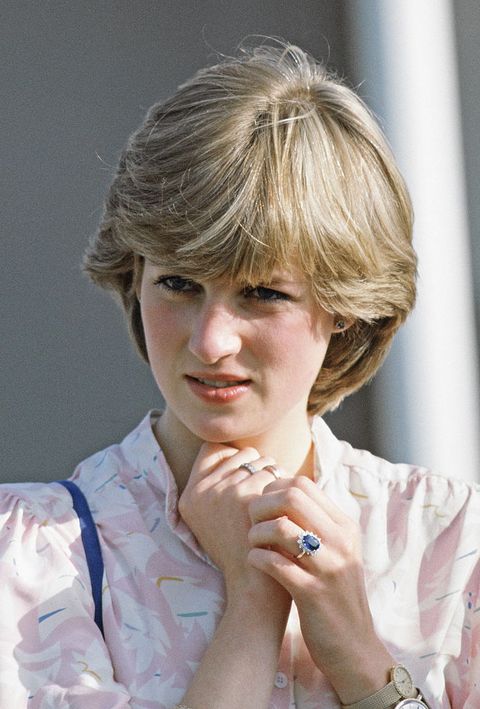 Famous Celebrity Engagement Rings - Princess Diana and Prince Charles