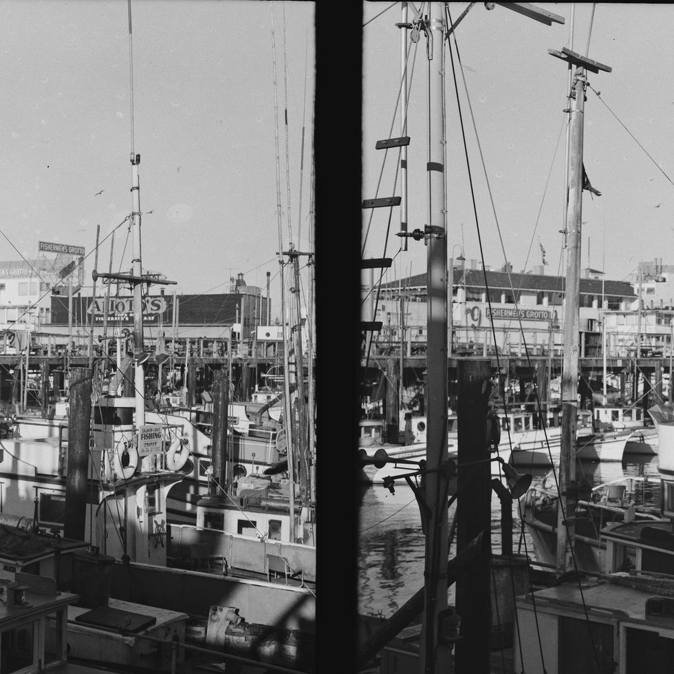 famous landmark photos fishermanswharf then