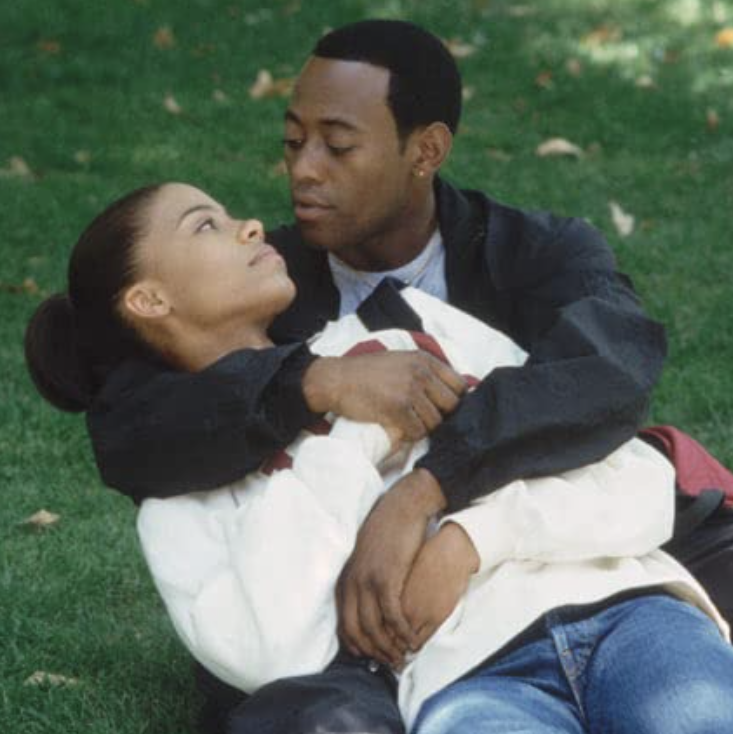 famous movie couples monica quincy love and basketball