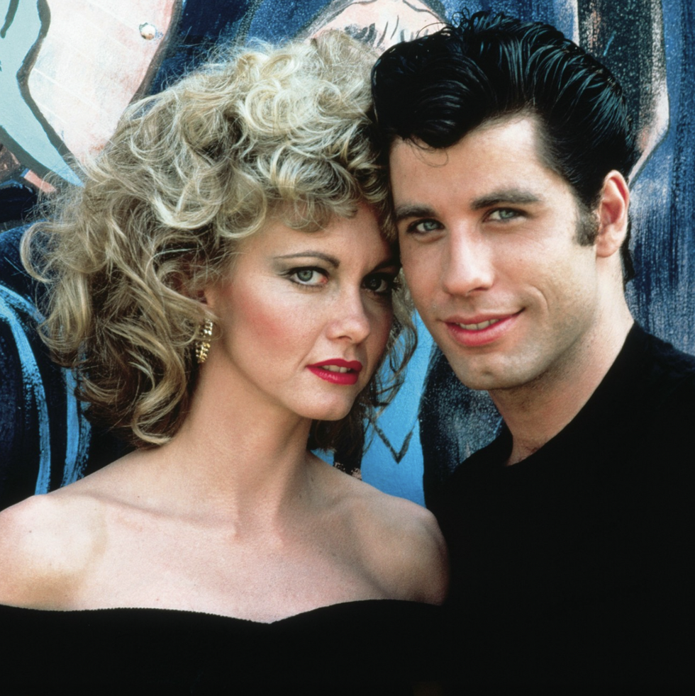 famous movie couples sandy danny grease