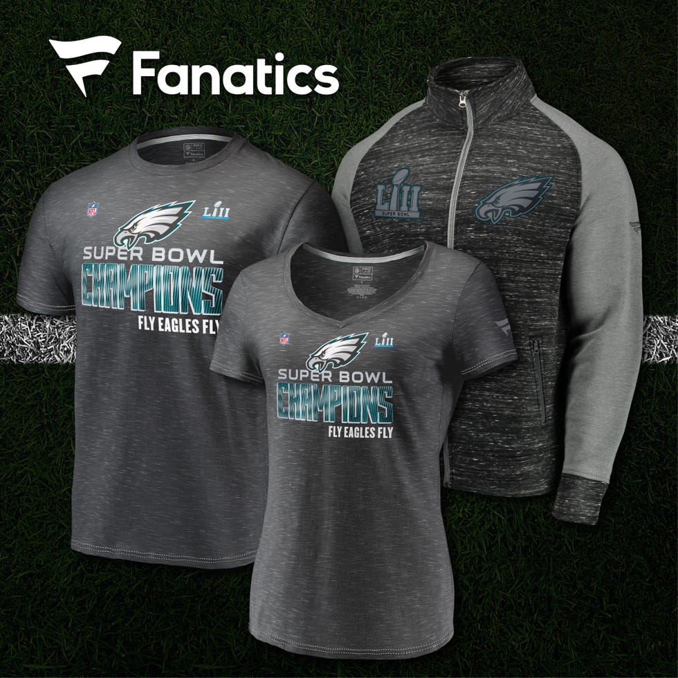 Men's NFL Pro Line Fanatics Black Philadelphia Eagles Super Bowl T shirt in  2023