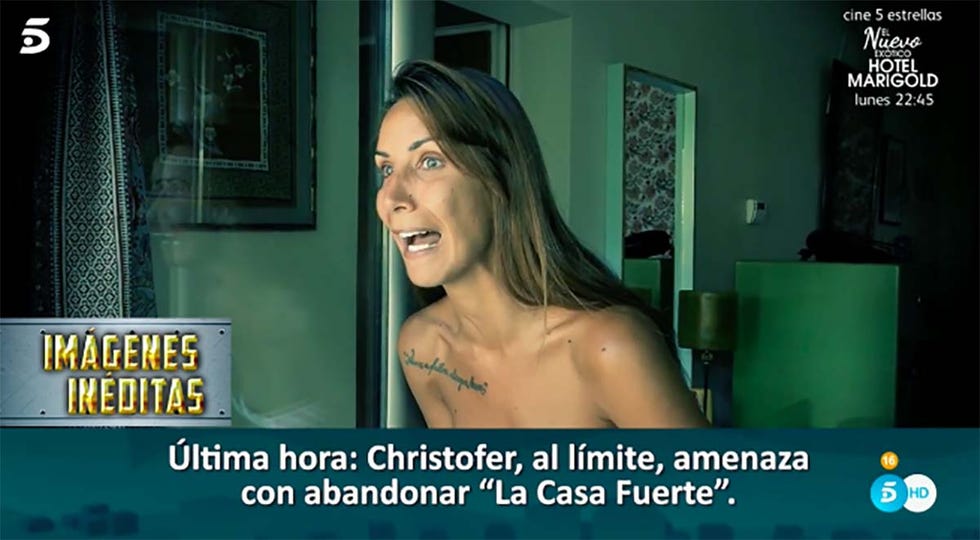 christofer y fani protagonizan una fuerte discusión