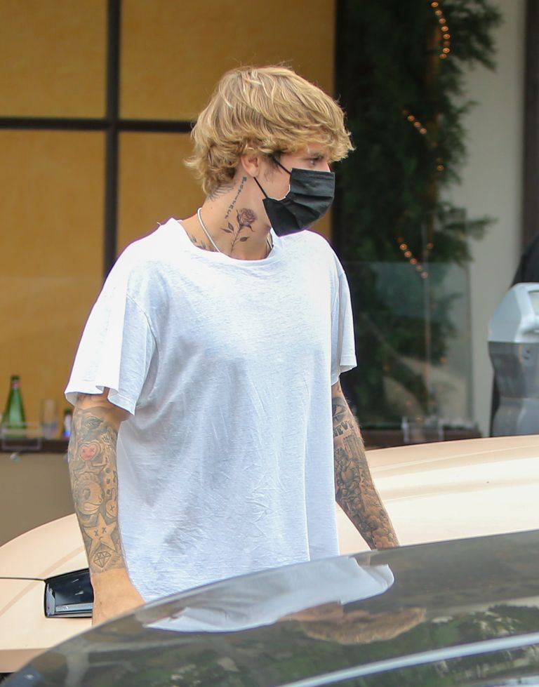Justin Biebers Selena Gomez Tattoo Is Still on His Arm Even Though Hes  Engaged to Hailey Baldwin