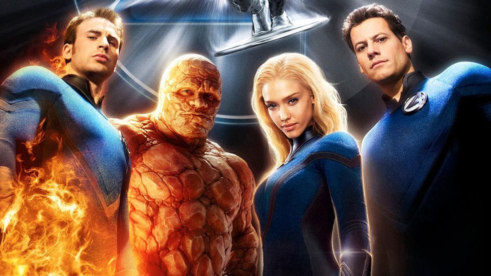 Fantastic four, Superhero, Fictional character, Movie, Human Torch, Hero, Action film, Justice league, 