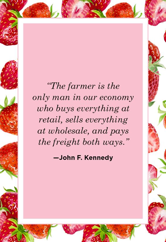 Farm Quotes John F. Kennedy