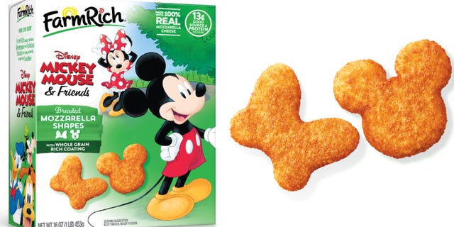farm rich mickey and minnie mozzerella