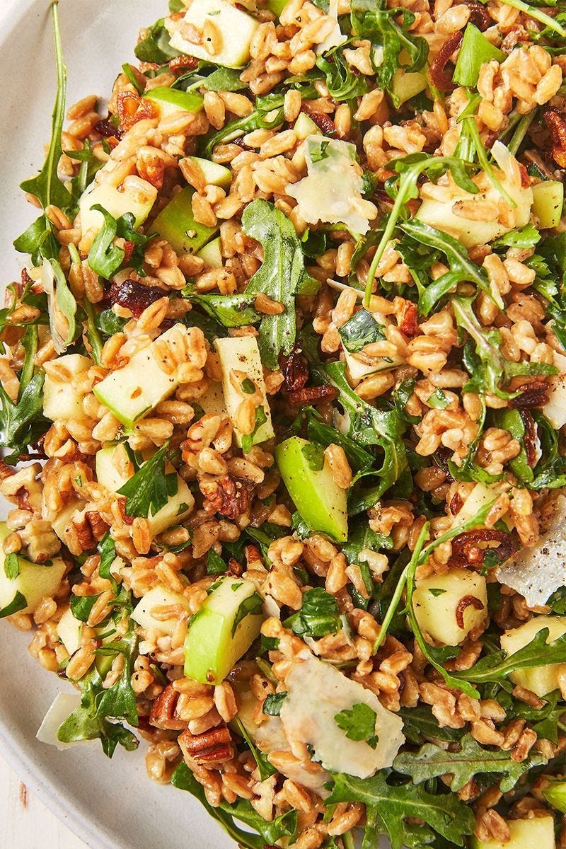 Farro salad