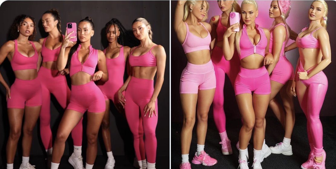 bo+tee refresh set (pink) (bn), Women's Fashion, Activewear on