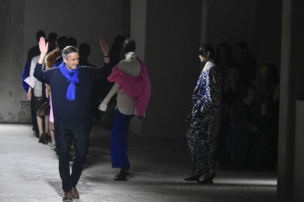 dries van noten runway fallwinter 2024 2025 paris fashion week