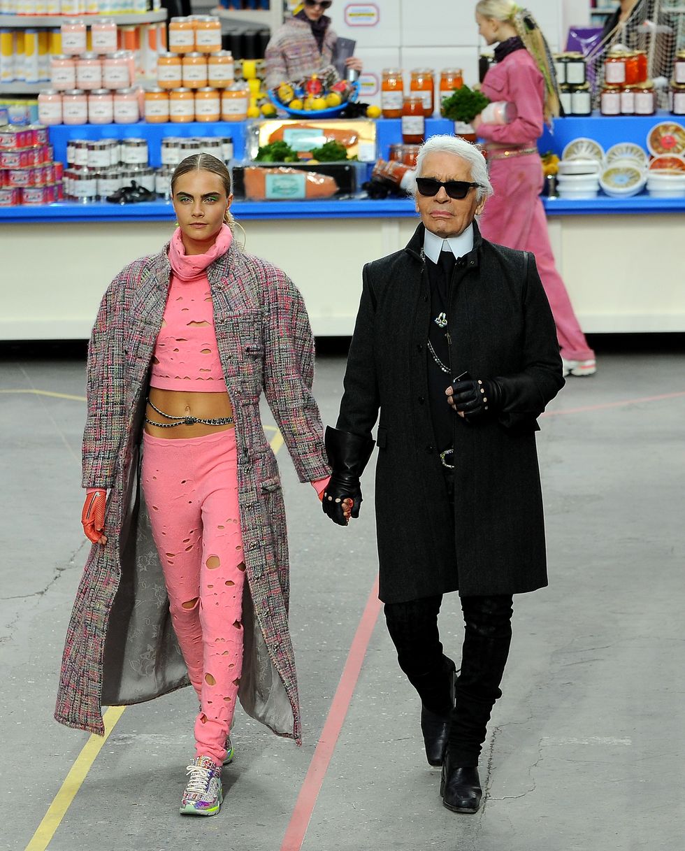 Karl Lagerfeld has died in Paris