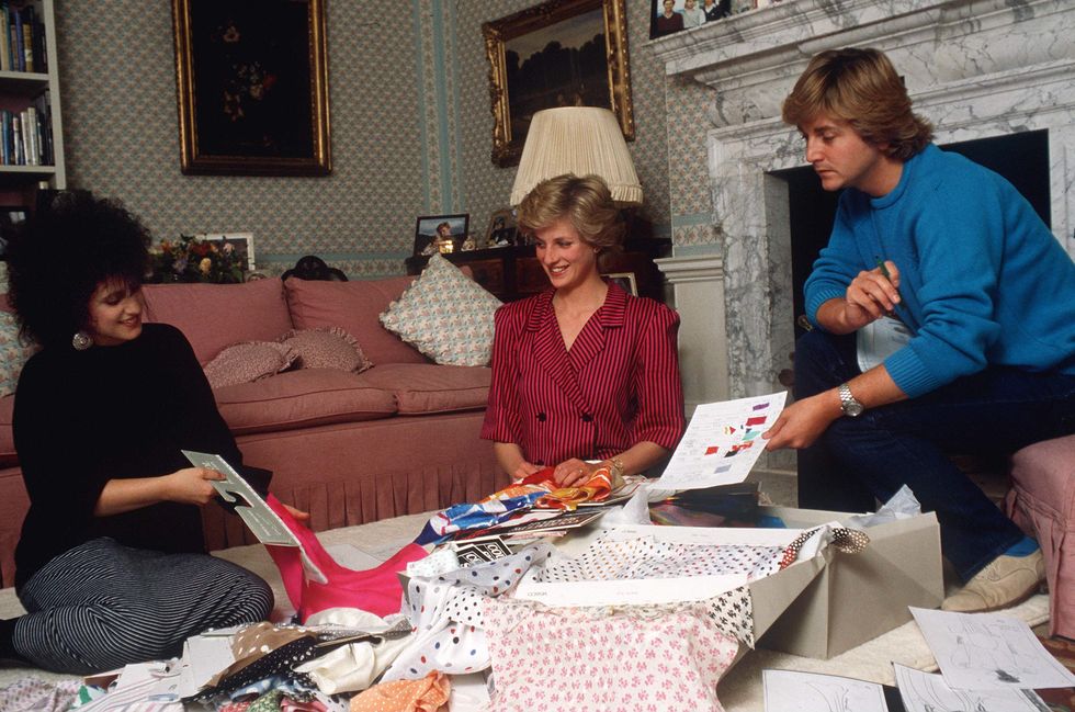 diana at home with emanuels